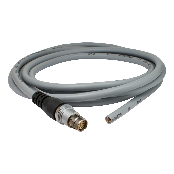 Cable P/T/S, Fischer, 12-pin